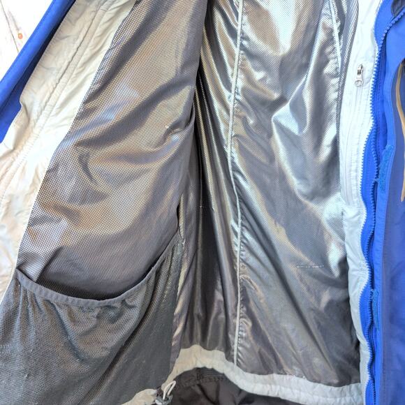 Columbia Omni Heat Interchange Removable Liner & Hood Men's XL Blue/Black - Picture 2 of 12